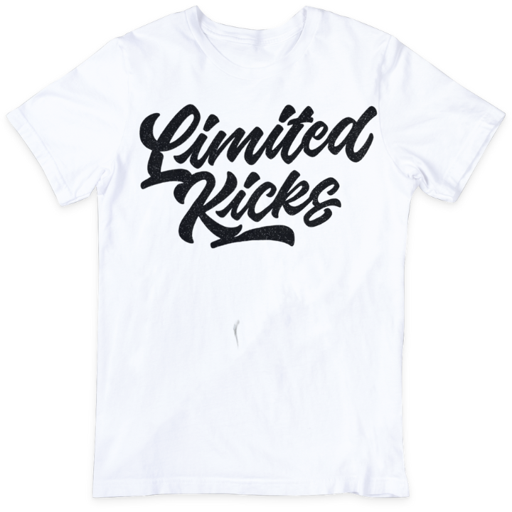 T-Shirt Weiß Glitzer Schriftzug