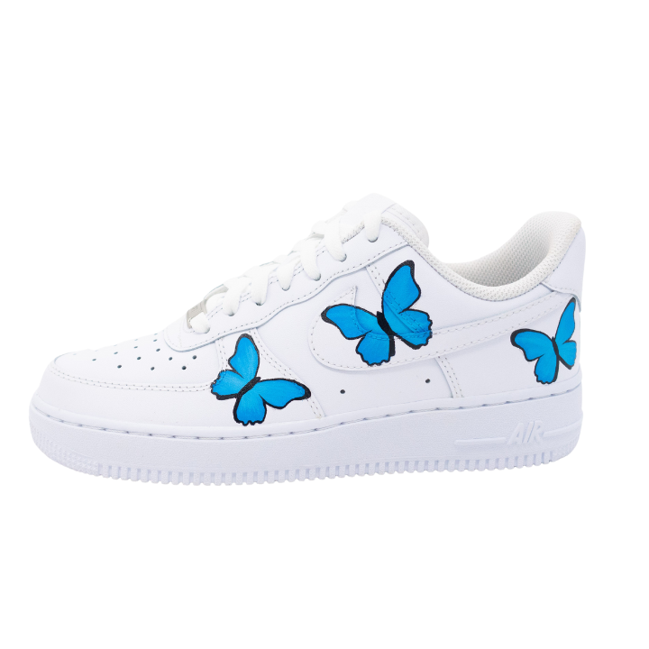 Custom AF1 'Butterfly Blue'