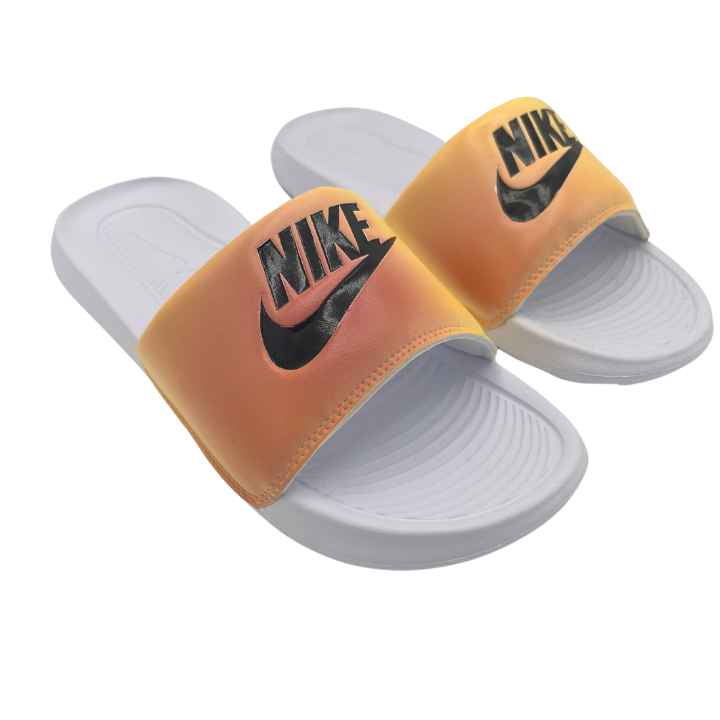 Custom Sun Slides 'Gelb zu Dunkel Rot'