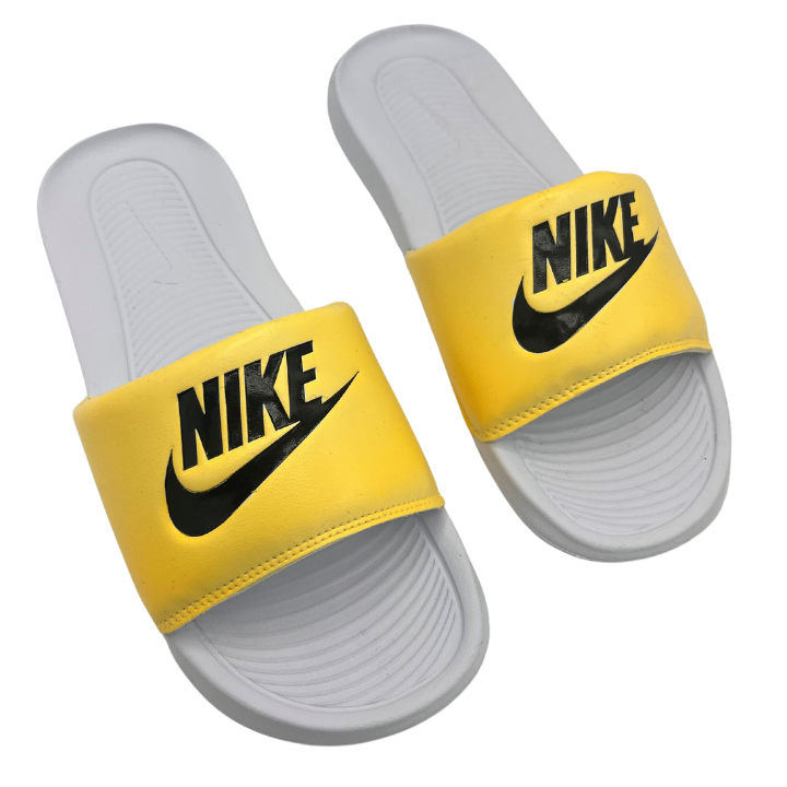 Custom Sun Slides 'Gelb zu Dunkel Rot'
