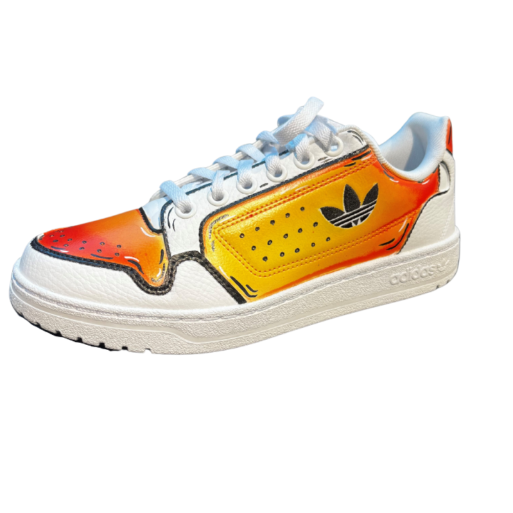 Custom Adidas 'Fire Kickz'