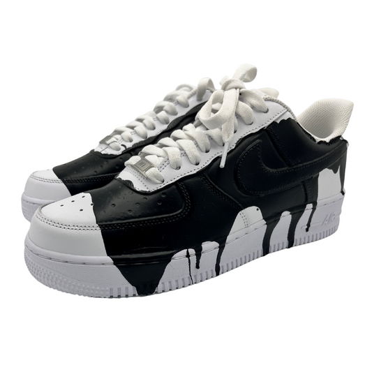 Custom AF1 'Black Drip'