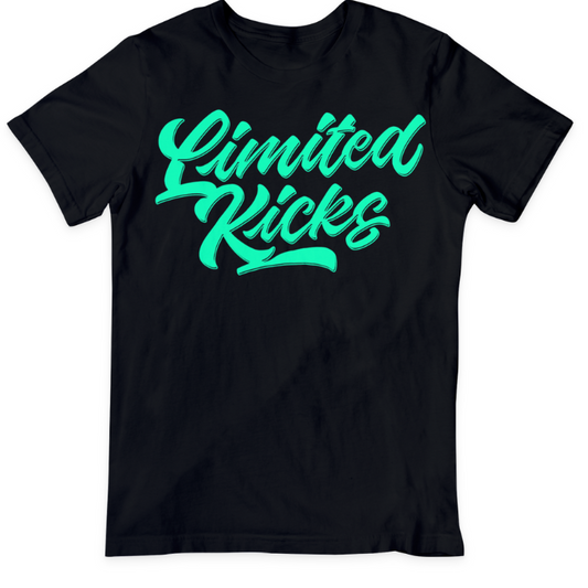T-Shirt Schriftzug Glow