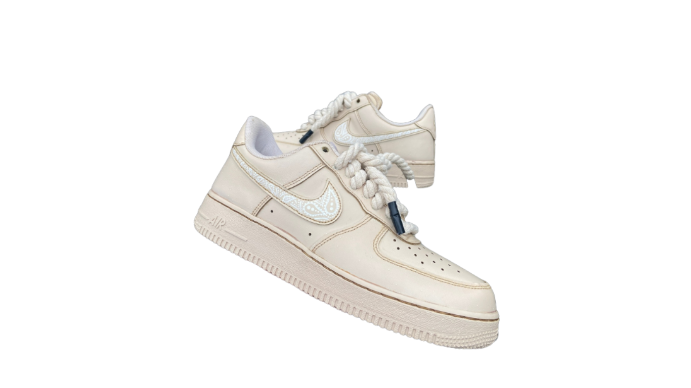 Custom AF1 'Bandana Coffee'